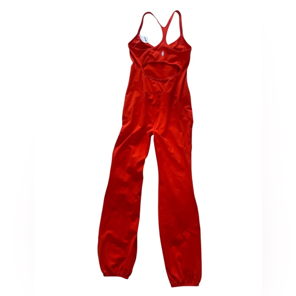 Free People Movement Good Karma
Onesie,leggings,Size M,
Flame colored Orange,NWT - Picture 7 of 12